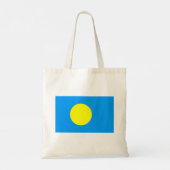 Tote Bag Drapeau des Palaos (Dos)