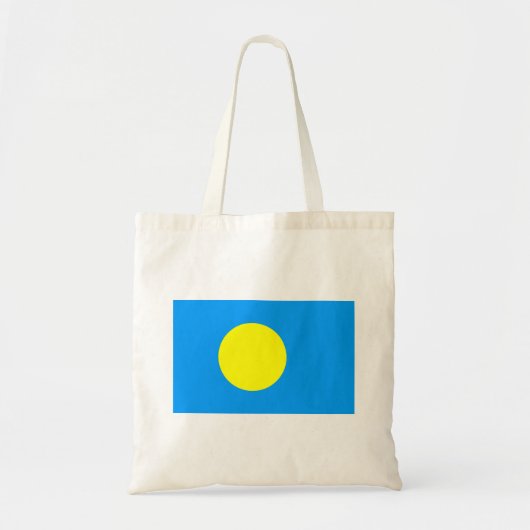 Tote Bag Drapeau des Palaos (Devant)
