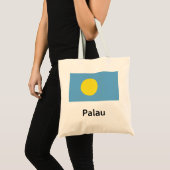 Tote Bag Drapeau des Palaos (Devant (produit))