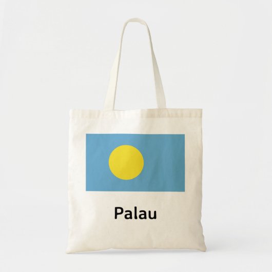 Tote Bag Drapeau des Palaos (Devant)