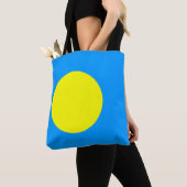 Tote Bag Drapeau des Palaos (De près)