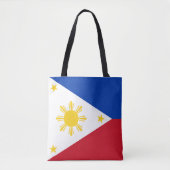 Tote Bag Drapeau des Philippines (Devant)