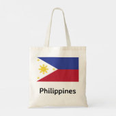 Tote Bag Drapeau des Philippines (Dos)