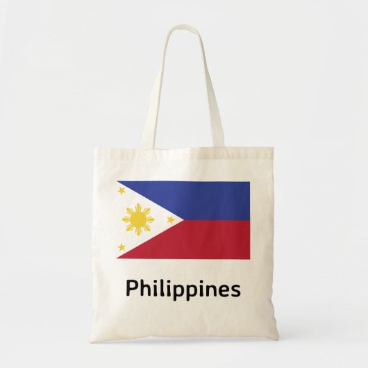 Tote Bag Drapeau des Philippines (Devant)