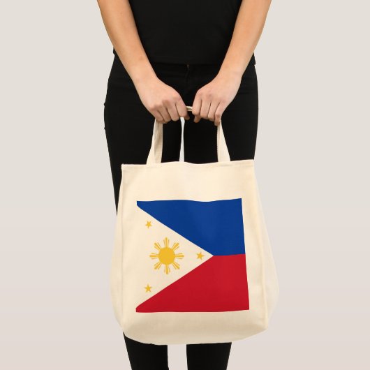 Tote Bag drapeau des Philippines (Devant (produit))