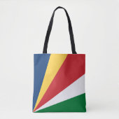 Tote Bag Drapeau des Seychelles (Devant)