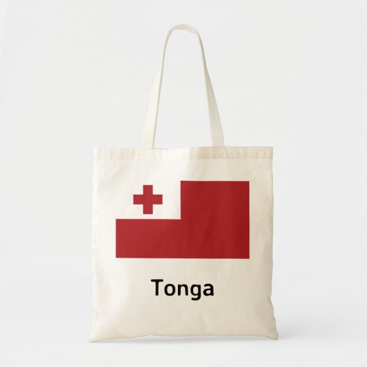 Tote Bag Drapeau des Tonga (Devant)