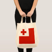 Tote Bag Drapeau des Tonga (Devant (produit))