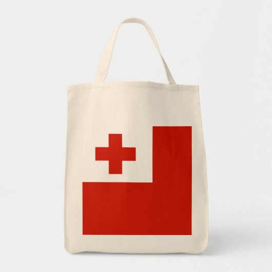 Tote Bag Drapeau des Tonga (Devant)