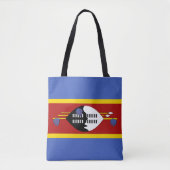 Tote Bag Drapeau d'Eswatini (Devant)