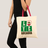 Tote Bag Drapeau d'État de Californie Centre Arcadie (Devant (produit))
