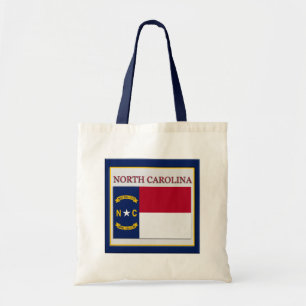 Tote Bag Drapeau d'État de Caroline du Nord Design Budget S