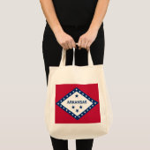 Tote Bag Drapeau d'État de l'Arkansas (Devant (produit))