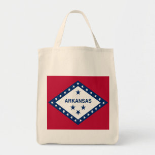 Tote Bag Drapeau d'État de l'Arkansas