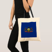 Tote Bag Drapeau d'État de Pennsylvanie (Devant (produit))