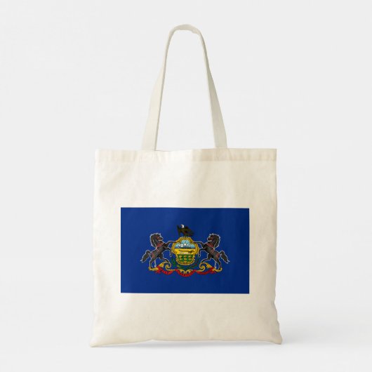 Tote Bag Drapeau d'État de Pennsylvanie (Dos)