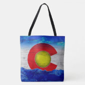 Tote Bag Drapeau d'état du Colorado (Devant)