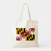 Tote Bag Drapeau d'État du Maryland (Dos)