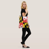 Tote Bag Drapeau d'état du Maryland (Sur le modèle)
