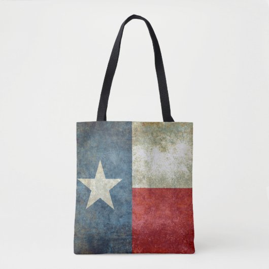 Tote Bag Drapeau d'état du Texas (Devant)
