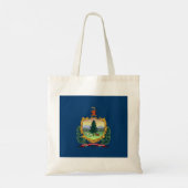 Tote Bag Drapeau d'État du Vermont (Dos)