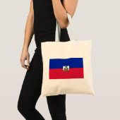 Tote Bag Drapeau d'Haïti (Devant (produit))
