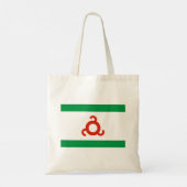 Tote Bag Drapeau d'Ingushetia (Dos)