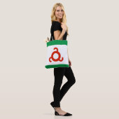 Tote Bag Drapeau d'Ingushetie (Sur le modèle)