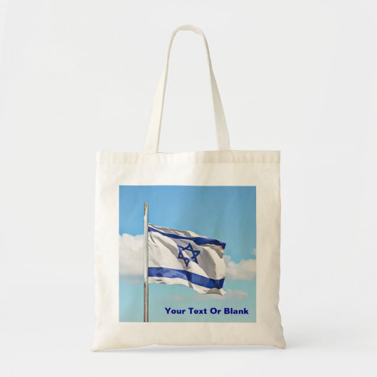 Tote Bag Drapeau D'Israël (Devant)
