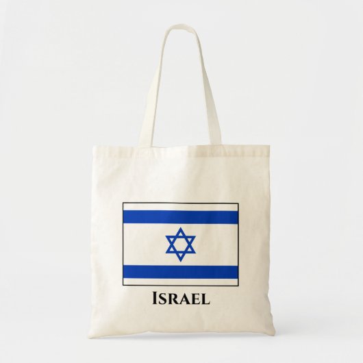 Tote Bag Drapeau d'Israël (Devant)
