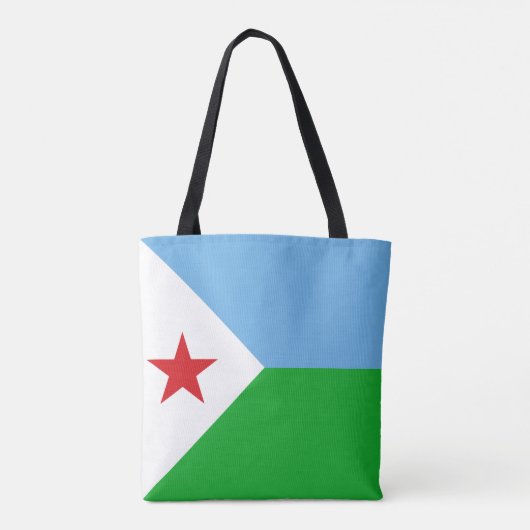 Tote Bag Drapeau Djibouti (Dos)