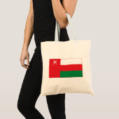 Tote Bag Drapeau d'Oman (Devant (produit))