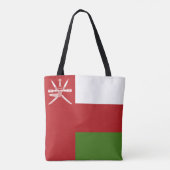 Tote Bag Drapeau d'Oman (Dos)
