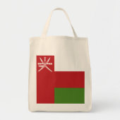 Tote Bag Drapeau d'Oman (Devant)