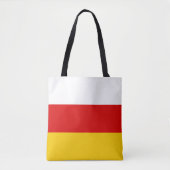 Tote Bag Drapeau d'Ossétie du Sud (Devant)