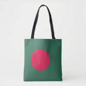 Tote Bag Drapeau du Bangladesh (Devant)
