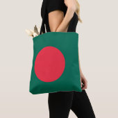 Tote Bag Drapeau du Bangladesh patriotique (De près)