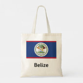 Tote Bag Drapeau du Belize (Dos)