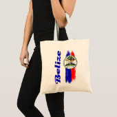 Tote Bag Drapeau du Belize (Devant (produit))