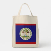 Tote Bag Drapeau du Belize (Dos)