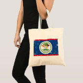 Tote Bag Drapeau du Belize (Devant (produit))