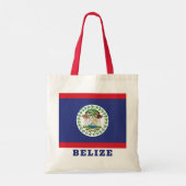 Tote Bag Drapeau du Belize (Dos)