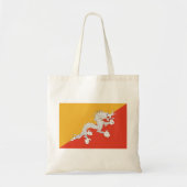 Tote Bag Drapeau du Bhoutan (Devant)