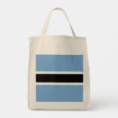 Tote Bag Drapeau du Botswana (Dos)