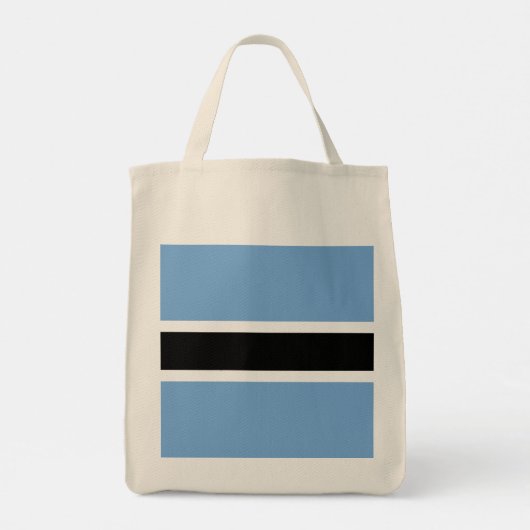 Tote Bag Drapeau du Botswana (Dos)