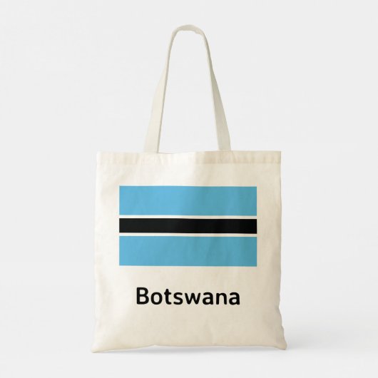 Tote Bag Drapeau du Botswana (Dos)