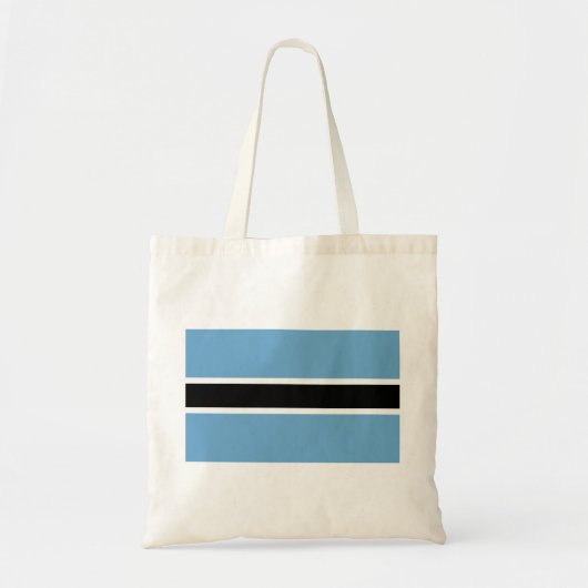 Tote Bag Drapeau du Botswana (Devant)
