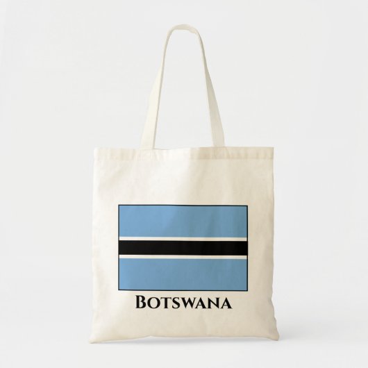 Tote Bag Drapeau du Botswana (Devant)