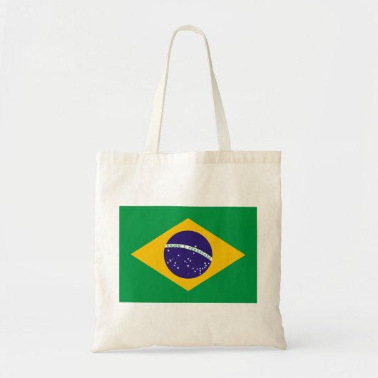 Tote Bag Drapeau du Brésil (Devant)