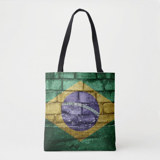 Tote Bag Drapeau du Brésil (Devant)